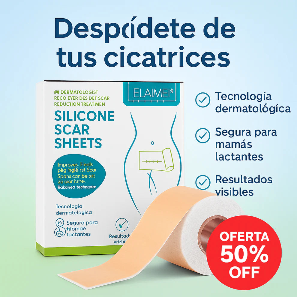 Cinta de Silicona Profesional para Cicatrices🧑⚕️